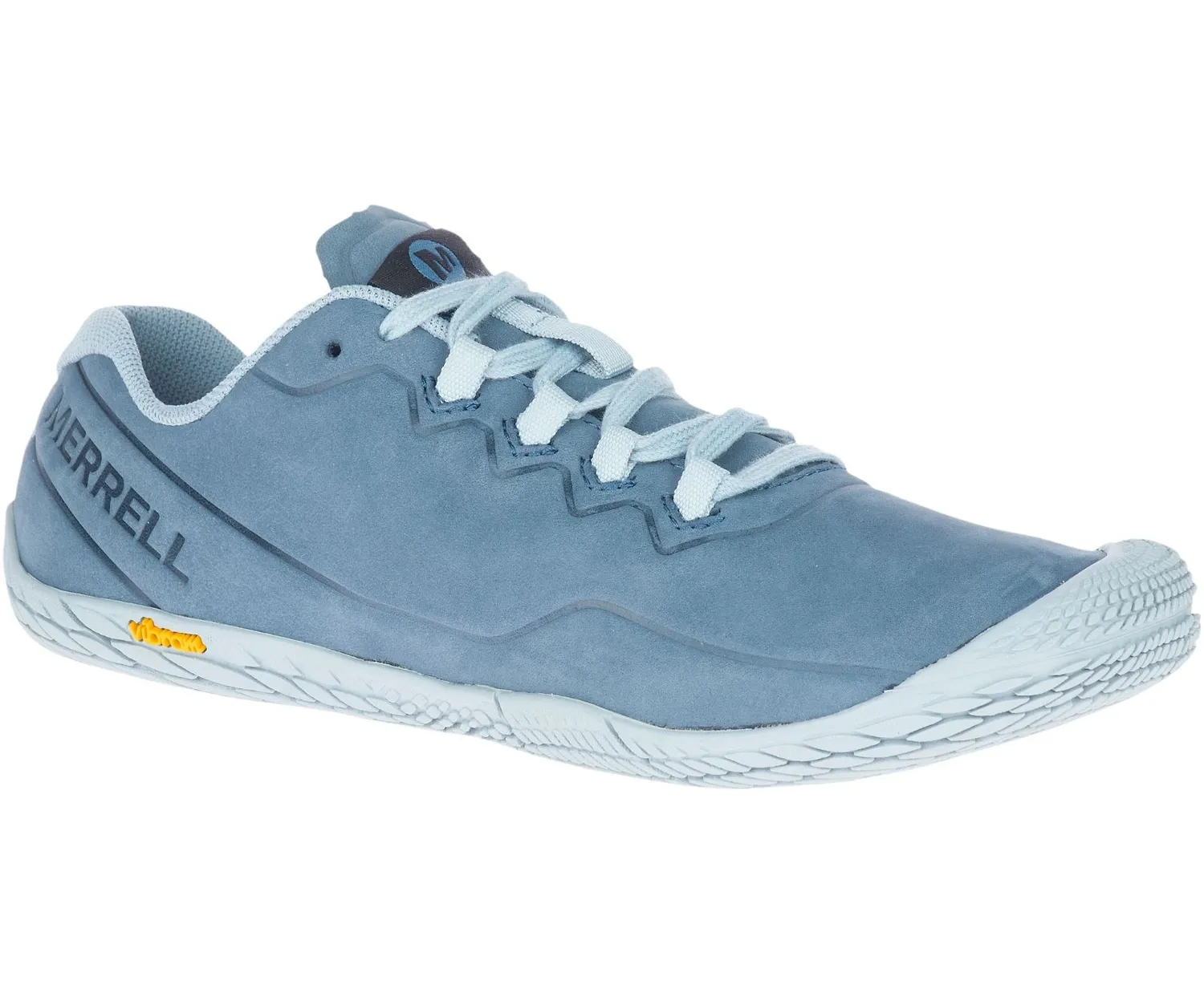 Barefoot Schoen Merrell Women Vapor Glove 3 Luna Leather Stonewash