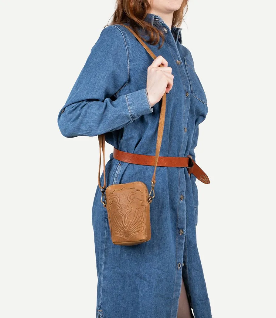 Cowboysbag Phonebag Rollingwood Telefoontasje Fawn