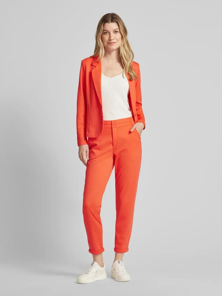 FREE/QUENT Blazer in effen design, model 'NANNI' in koraal