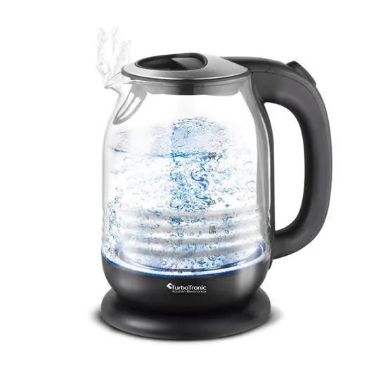 Glazen Waterkoker – 1.7 L – LED10 van TurboTronic
