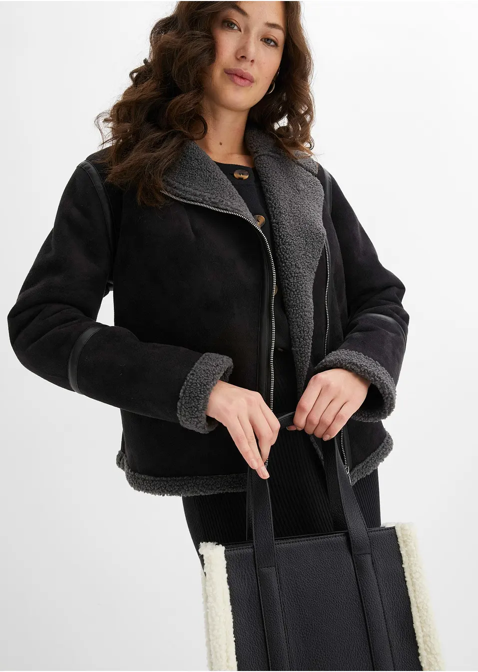 Imitatie lammy coat   
