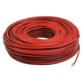 Luidspeakersnoer Lsp 2×2.5Mm Zwart Rood Ring 100Mtr