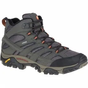 Merrell Schoen Moab 2 Mid Gore-tex voor heren – Grijs – Maten: 40, 41, 42, 43, 43.5, 44, 44.5, 45, 46, 47, 48, 49, 5