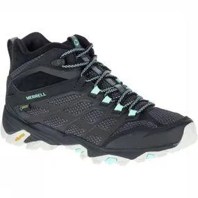 MERRELL SCHOEN MOAB FST MID GORETEX VOOR DAMES – ZWART