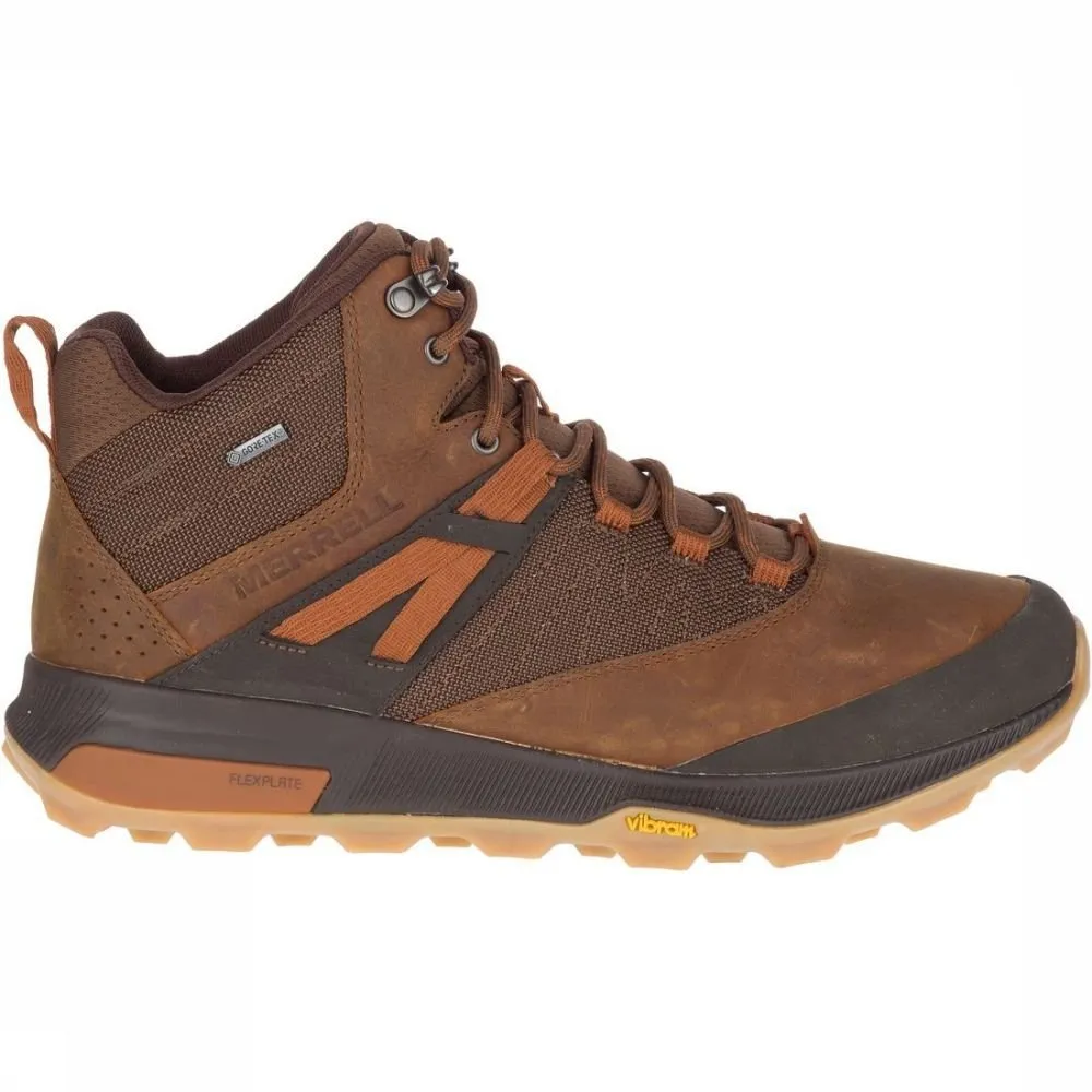 MERRELL SCHOEN ZION MID GORETEX VOOR HEREN – BRUIN – MAAT: 40