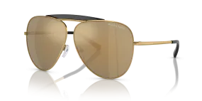 Michael Kors MK9037M Bleecker L (61 - 09)  with Goud lenses and Goud frame