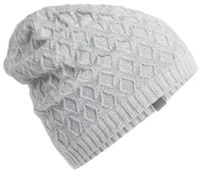 Muts Icebreaker Diamond Line Beanie Blizzard Heather