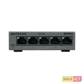 Netgear SOHO Unmanaged Gigabit Ethernet (10/100/1000) Zwart