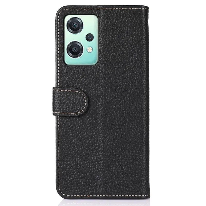 OnePlus Nord CE 2 Lite 5G Lederen Hoesje Litchi KHAZNEH