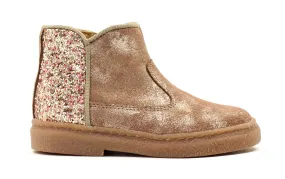 Pom d'Api laarsjebeige glitter (maat 22-27)
