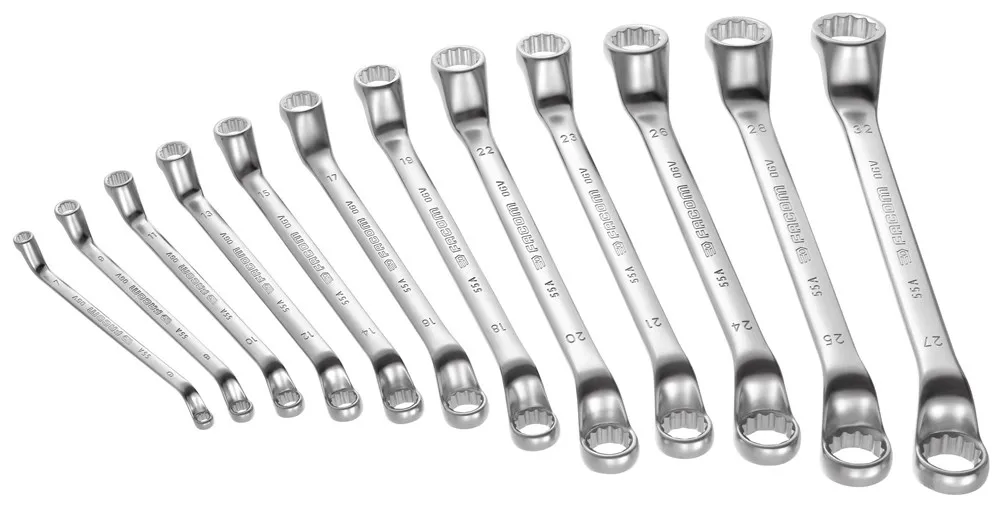 SET 12 12KANTRINGSLEUTELS, METRISCHE MATEN