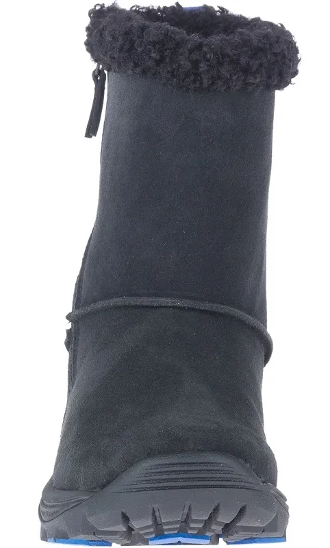 Snowboot Merrell Women Icepack 2 Zip Polar Waterproof Black