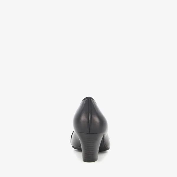 Softline dames pumps zwart met strass steentjes