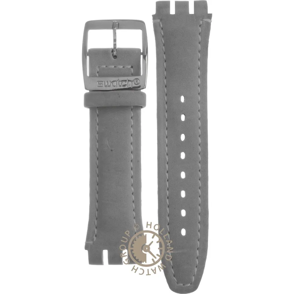 SWATCH IRONY  CHRONO  YC AYCS403 YCS403 SECRET AGENT LIGHT GREY HORLOGEBAND