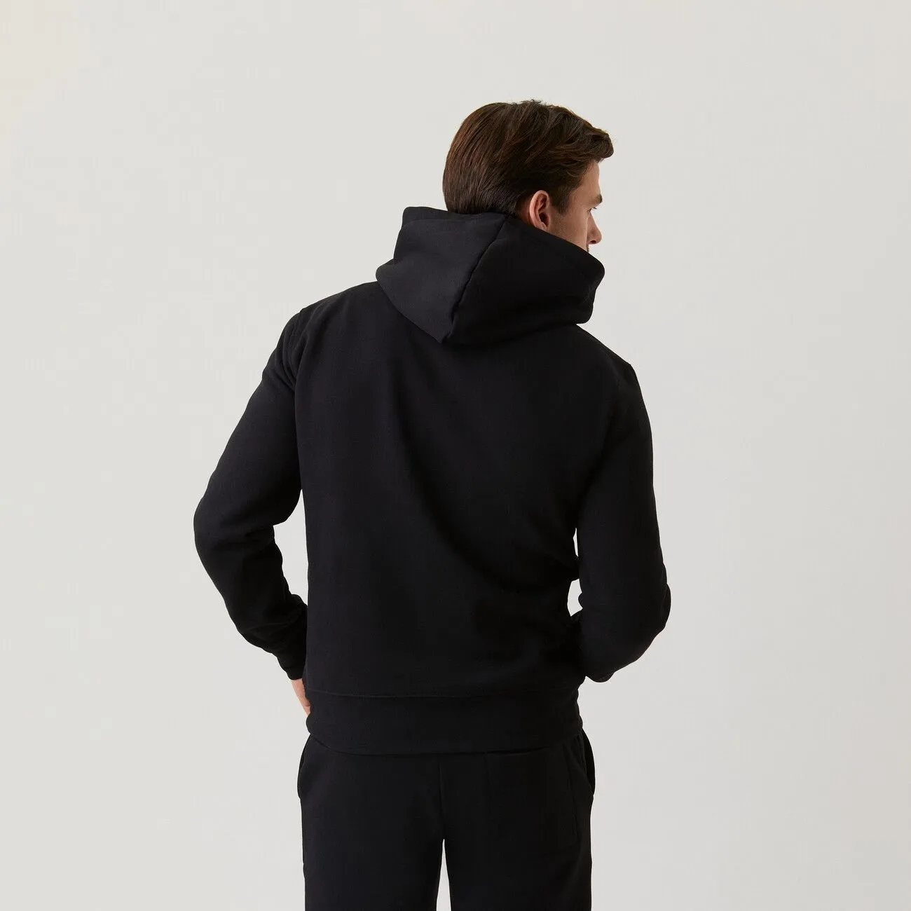 Trui Björn Borg Men Hood Centre Zwart
