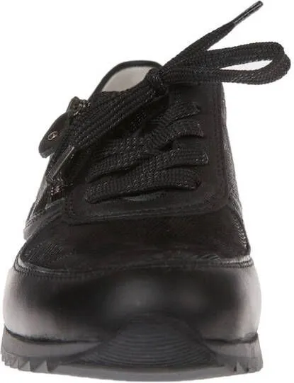 Waldlaufer 370013 West Bronx Black H Wijdte Veterschoenen