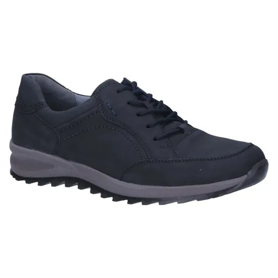 Waldlaufer 388001 Veterschoen Helle crazy horse black