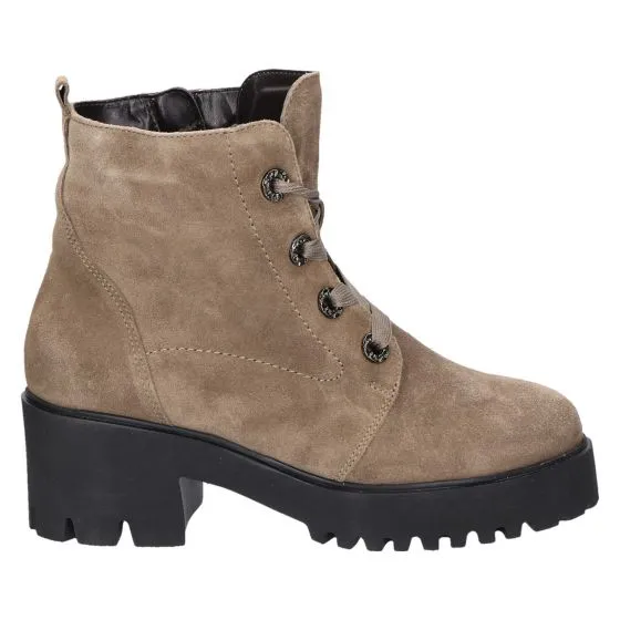 WALDLAUFER 608802 KNIRA VETERBOOT TAUPE SUEDE