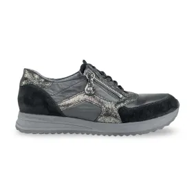 Waldlaufer 752004 Sneaker Vicky Zwart H