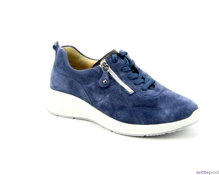 Waldlaufer veterschoen Kalea 201 739 blauw