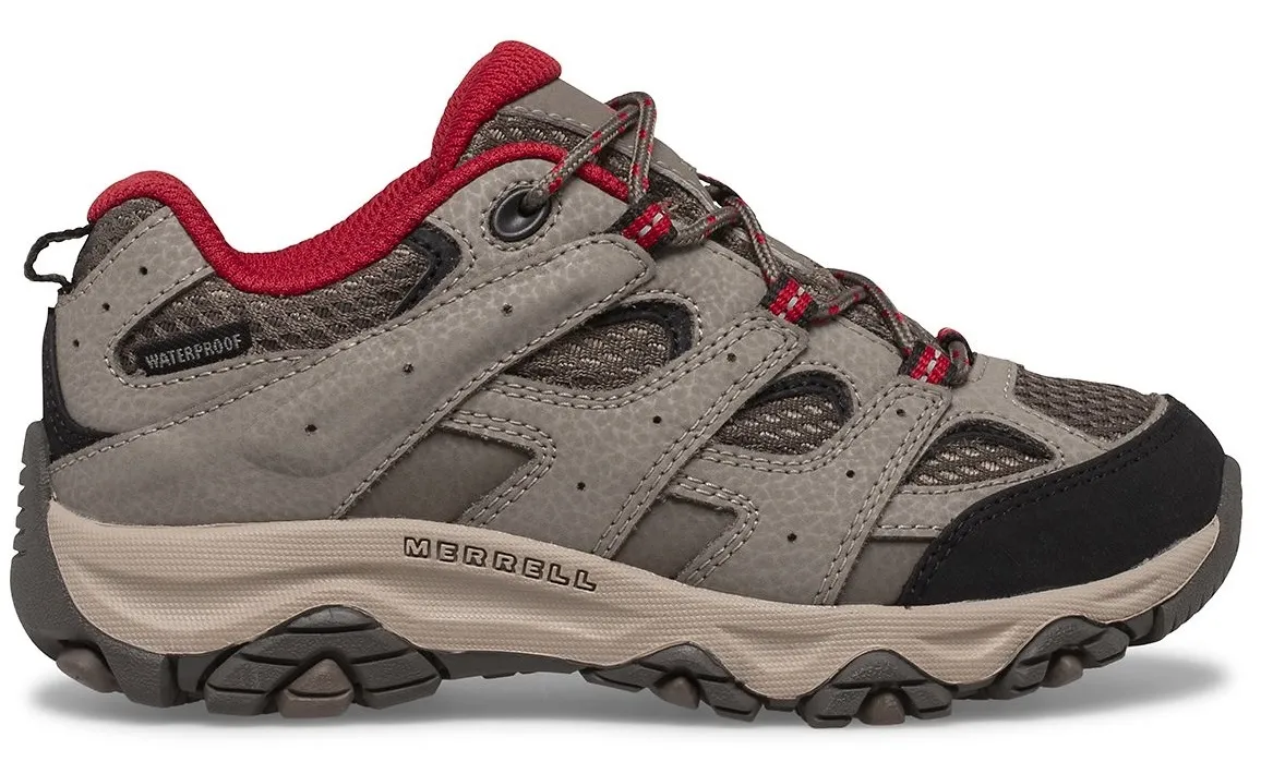 Wandelschoen Merrell Kids MOAB 3 Low Waterproof Boulder Red