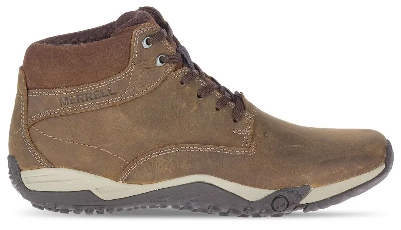 Wandelschoen Merrell Men Helixer 2 Chukka Dark Earth