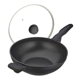 Wokpan met deksel